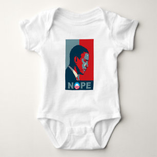 Hoffnung? NOPE! Behalten Sie die Änderung, Barack Baby Strampler