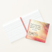 Hoffnung Notizblock (Innenseite)