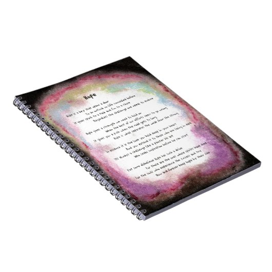 Hoffnung Notizblock (Rechte Seite)