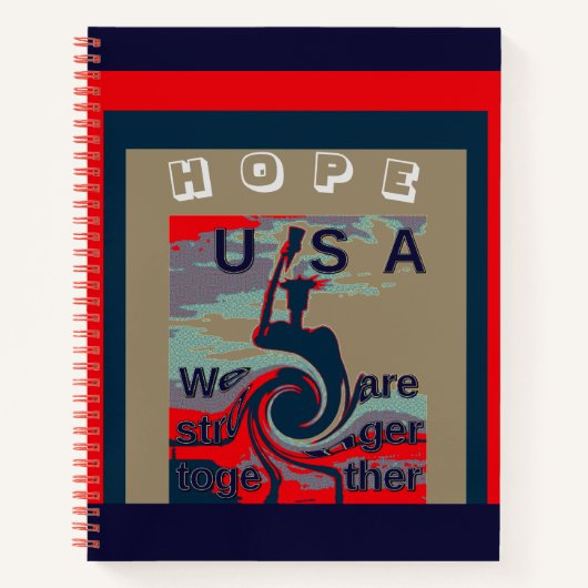 Hoffnung Notizblock (Vorderseite)