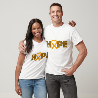 HOFFNUNG/ORANGE RIBBON/BEWUSSTSEIN/UNISEX T-Shirt