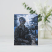 Hoffnung / Pilot / Verlassener Flughafen Postkarte (Stehend Vorderseite)