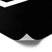 Hoffnung, Plakatdruck Poster (Ecke)