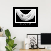 Hoffnung, Plakatdruck Poster (Heimbüro)