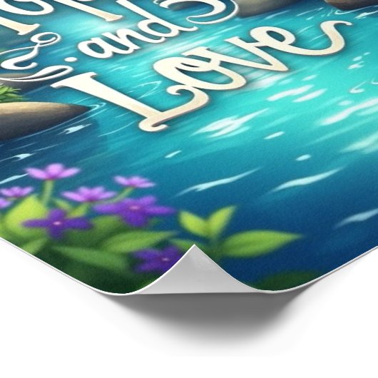 Hoffnung Poster (Ecke)