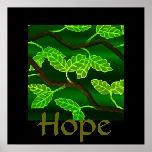 Hoffnung Poster (Vorne)