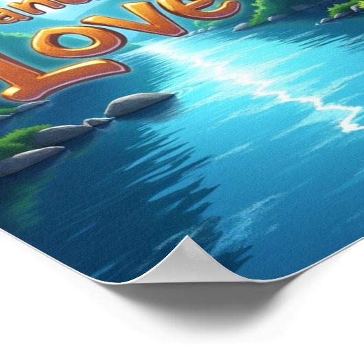 Hoffnung Poster (Ecke)