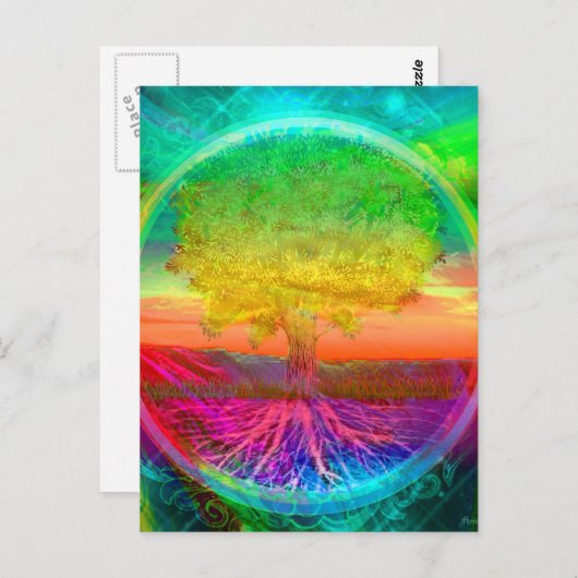 Hoffnung Postkarte (Vorne/Hinten)