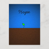 Hoffnung Postkarte (Vorderseite)