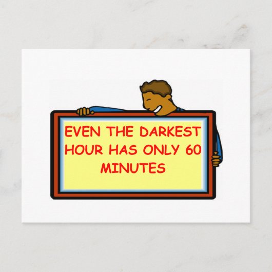 Hoffnung Postkarte (Vorderseite)