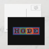 Hoffnung Postkarte (Vorne/Hinten)