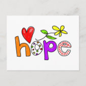 Hoffnung Postkarte (Vorderseite)
