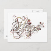 Hoffnung Postkarte (Vorne/Hinten)