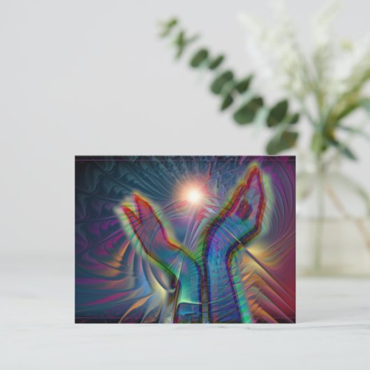 Hoffnung Postkarte (Stehend Vorderseite)