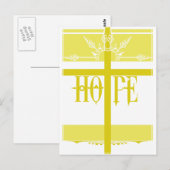 Hoffnung Postkarte (Vorne/Hinten)