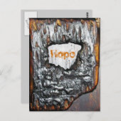 Hoffnung Postkarte (Vorne/Hinten)
