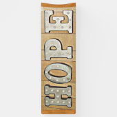 HOFFNUNG Protest-Fahne oder Yard-Zeichen Banner (Vertikal)