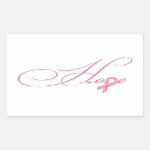 Hoffnung Rechteckiger Aufkleber