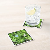 Hoffnung Rechteckiger Pappuntersetzer (Vor Ort)