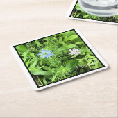 Hoffnung Rechteckiger Pappuntersetzer (angewinkelt)