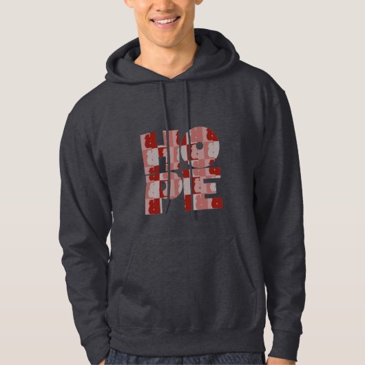 HOFFNUNG RotHoodie Hoodie (Vorderseite)