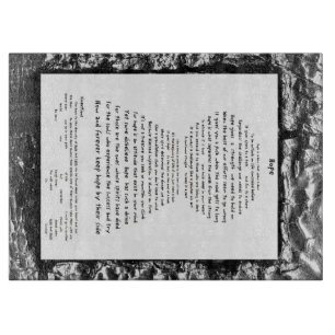 Hoffnung Schneidebrett