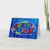 Hoffnung schürt den DREAM Karte (Vorderseite)