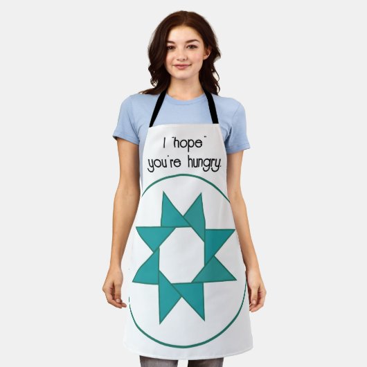 Hoffnung Schürze (Getragen)
