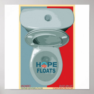 Hoffnung schwimmt Plakat