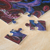 Hoffnung - Sichelzellenbewusstsein Kunst Puzzle (Seite)