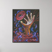 Hoffnung - Sichelzellschmerzen Bewusstsein Leinwanddruck (Vorderseite)