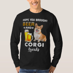 Hoffnung Sie brachten Beer Corgi Leckereien Dog 93 T-Shirt