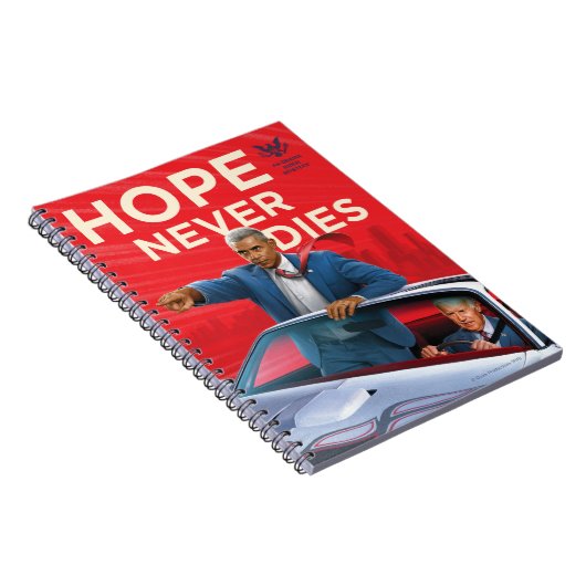 Hoffnung stirbt nie notizblock (Rechte Seite)