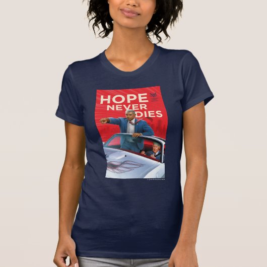 Hoffnung stirbt nie T-Shirt (Vorderseite)