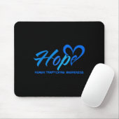 Hoffnung stoppen Menschenhandel Bewusstsein gegen Mousepad (Mit Mouse)