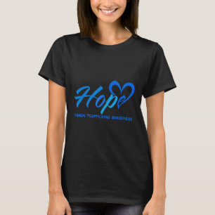 Hoffnung stoppen Menschenhandel Bewusstsein gegen T-Shirt