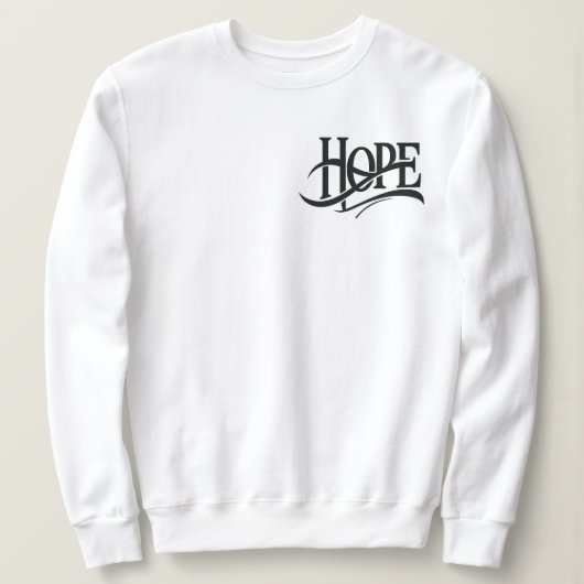 Hoffnung Sweatshirt (Design vorne)