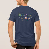 Hoffnung: Tri-Blend Shirt (Rückseite)