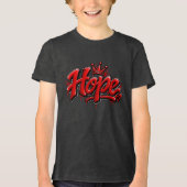 Hoffnung Tri-Blend Shirt (Vorderseite)