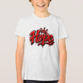 Hoffnung Tri-Blend Shirt (Vorderseite)