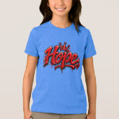 Hoffnung Tri-Blend Shirt (Vorderseite)