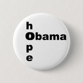 Hoffnung u. Obama Button (Vorderseite)