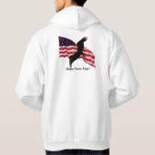 Hoffnung über Angst! Hoodie (Rückseite)