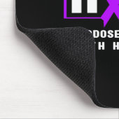 Hoffnung Überdosis-Bewusstsein Shirt Mousepad (Ecke)