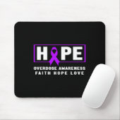 Hoffnung Überdosis-Bewusstsein Shirt Mousepad (Mit Mouse)