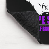 Hoffnung Überleben Fibromyalgie Krieger Mousepad (Ecke)