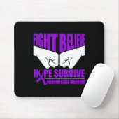 Hoffnung Überleben Fibromyalgie Krieger Mousepad (Mit Mouse)