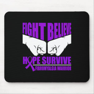 Hoffnung Überleben Fibromyalgie Krieger Mousepad