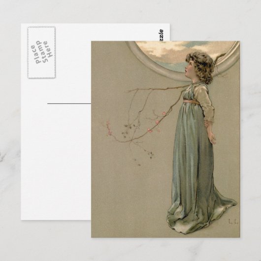 Hoffnung und Angst Postkarte (Vorne/Hinten)