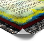 Hoffnung und Befreiung Poster (Ecke)